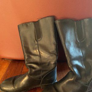 Black leather Canada North Boots, Size 8